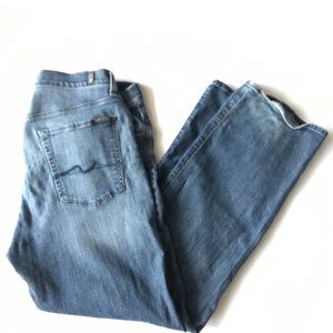 7 For All Mankind Relaxed Jeans Mens 36 Button Fly